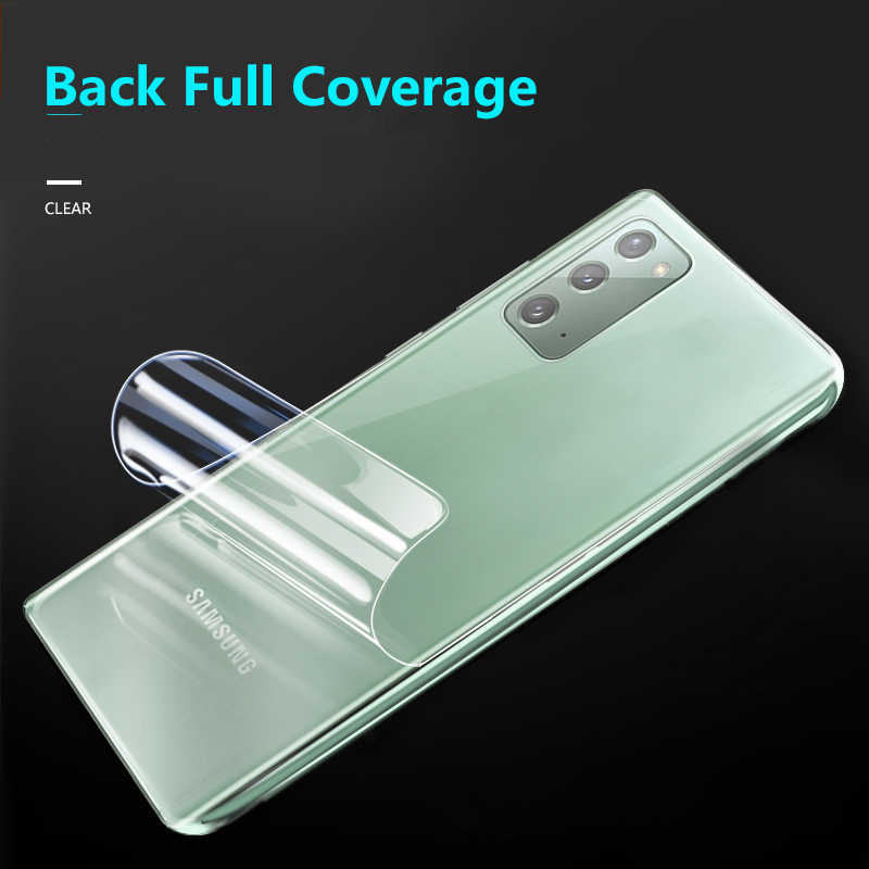 Samsung Galaxy S20 Plus 3D Hydrogel Membrane Screen Protector – Full Cover