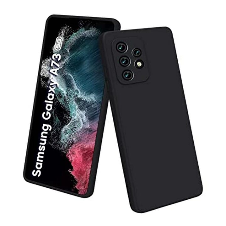 Samsung Galaxy A73 5G OG Silicone Back Cover Case| Microfiber Inside | 360 Degree Protection