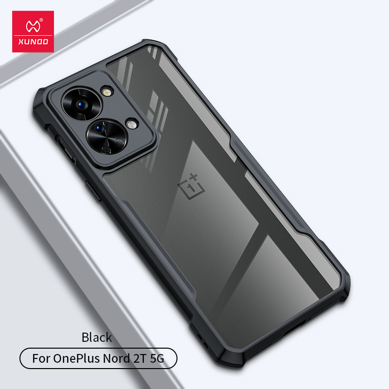Xundd Case For OnePlus Nord 2T 5G - Shockproof Transparent Back Airbag Phone Cover