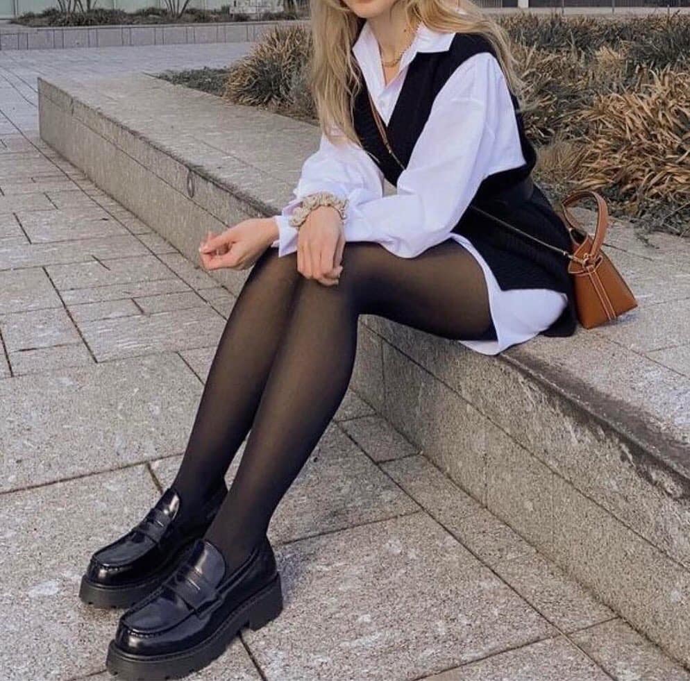 Women's Fake Skin Leggings For Summer Tight Fit Slimming Pants - Black (One Size)