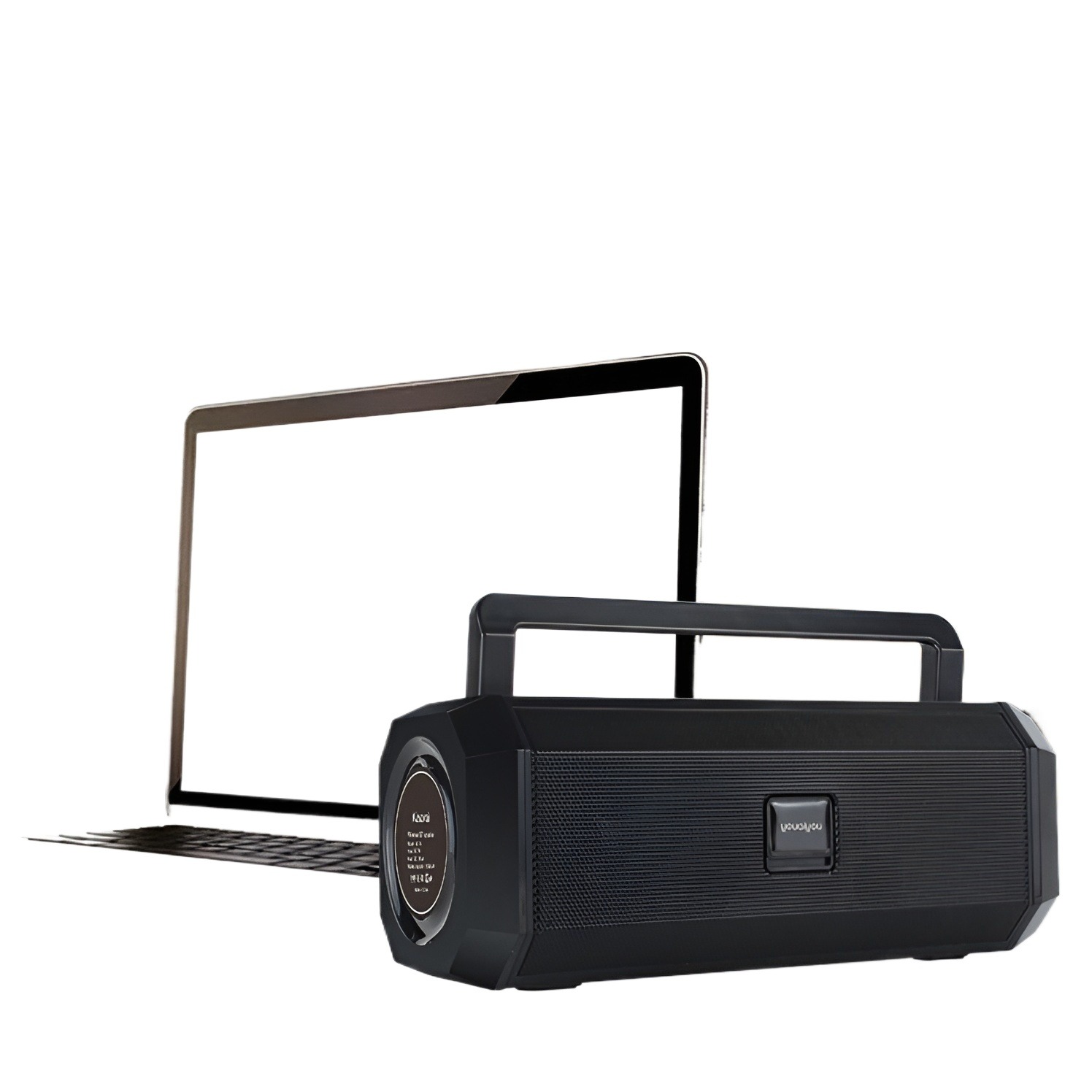 Portable Wieless Bluetooth Speaker With Emergency Torch Light 1200Mah Battery Charging 