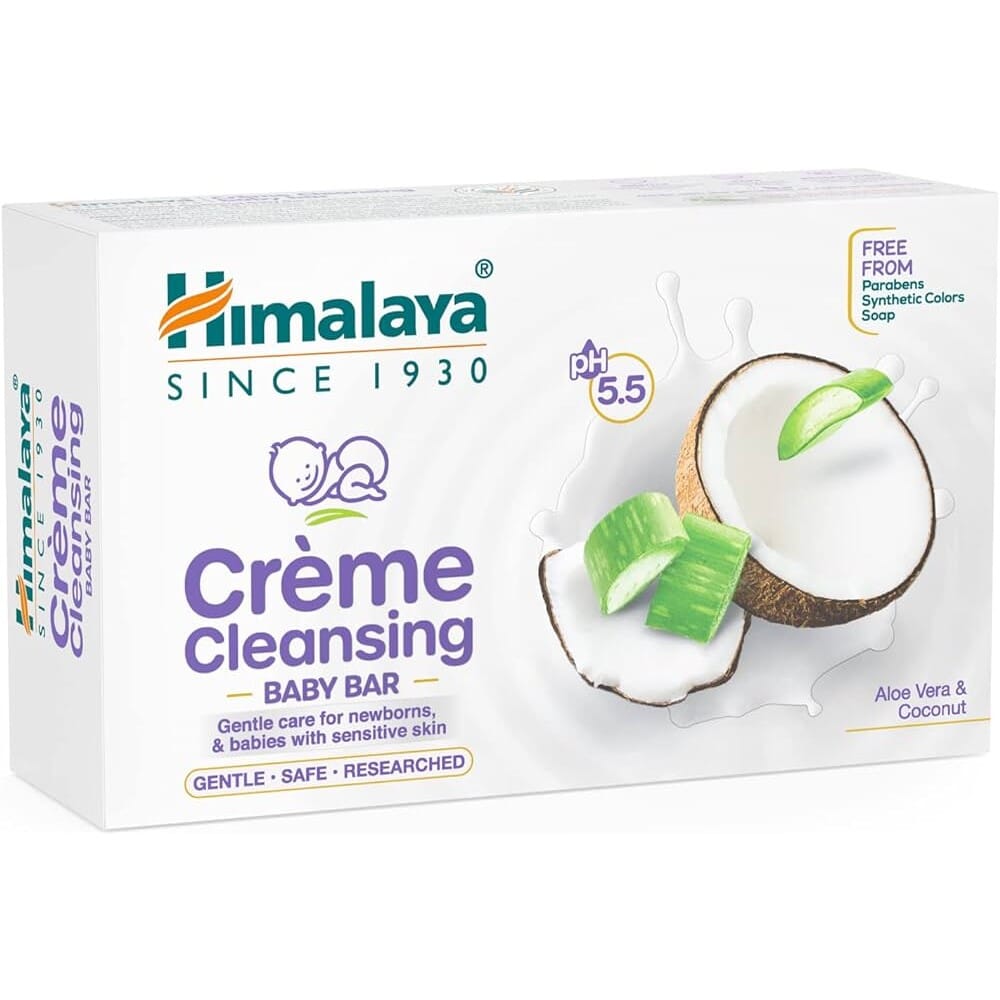 Himalaya Creme Cleansing Baby Bar Soap - 125gm