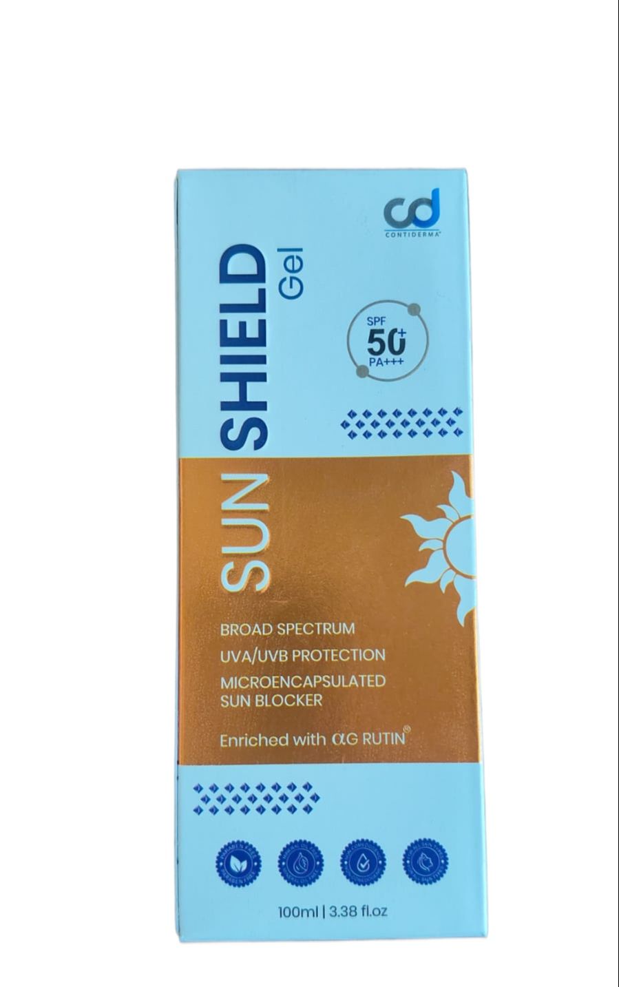 Sun Shield Gel Broad Spectrum Spf 50 - 100g