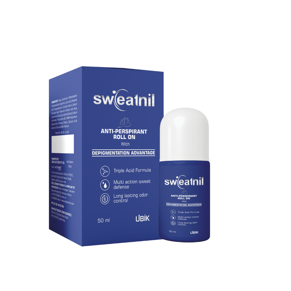 Sweatnil Ubik Anti-Perspirent Gel Deodorant For Unisex - 50ml