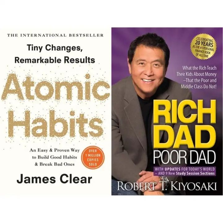 Combo Offer : Atomic Habits + Rich Dad