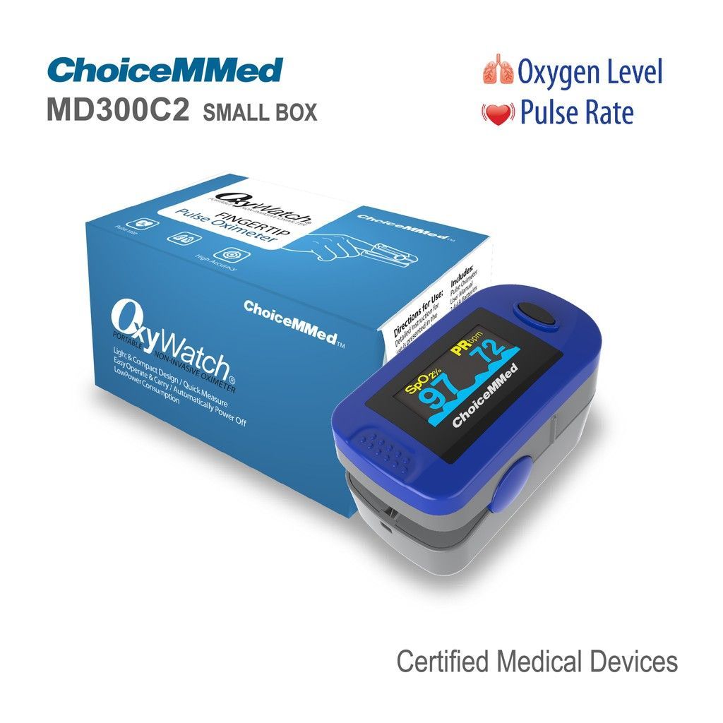 Pulse Oximeter With 3 Years Warranty 
