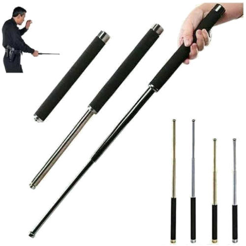 Heavy Metal Personal Self Defense Multi Tools Stick - Black