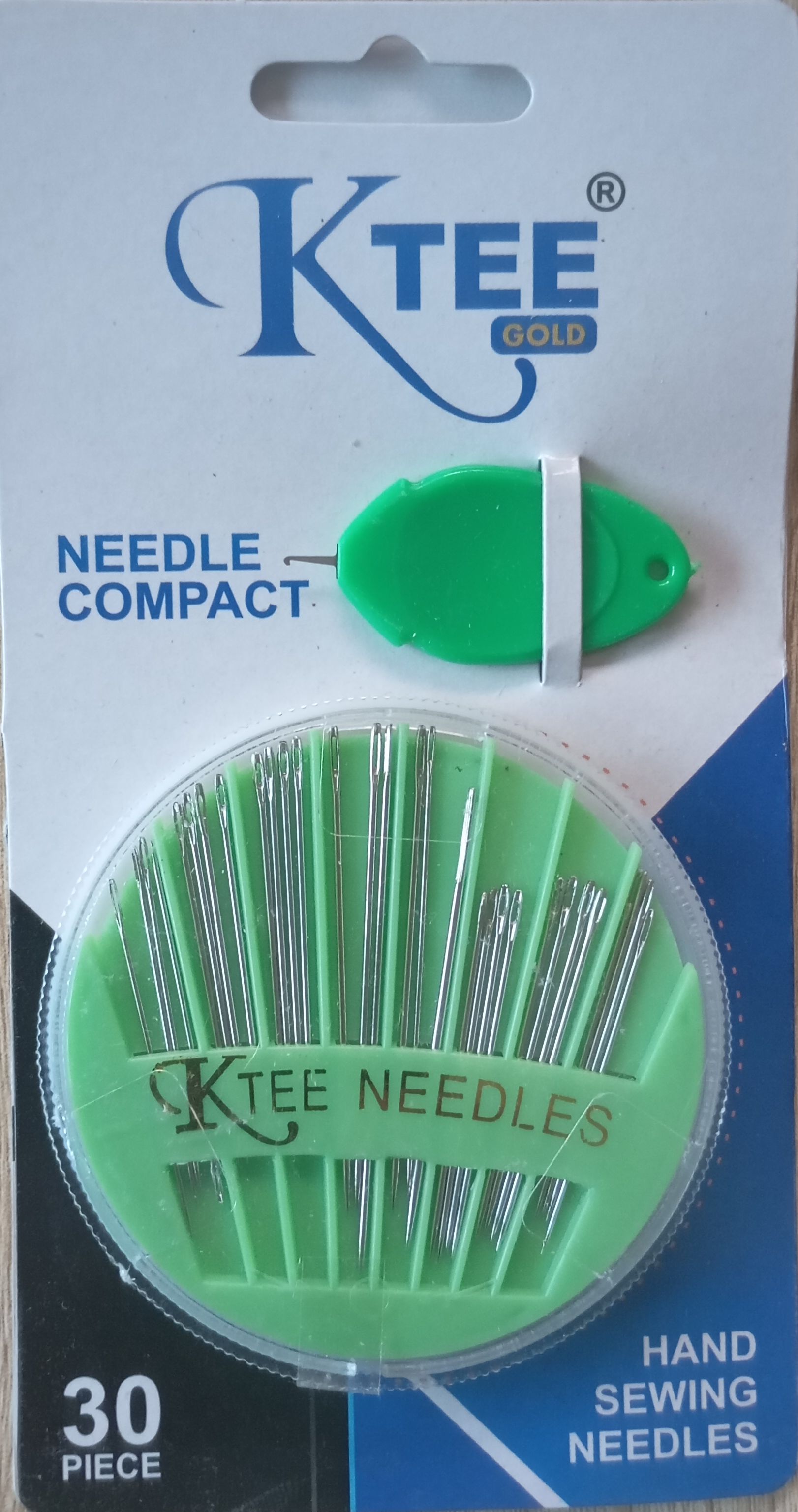 30 PCS Premium Hand Sewing Needles and 1 Pcs Threader - Multicolor
