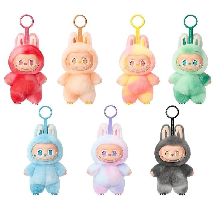 Labubu Monster Energy Series Cute Collectible Figure Toy for Kids & Adults - Multicolor