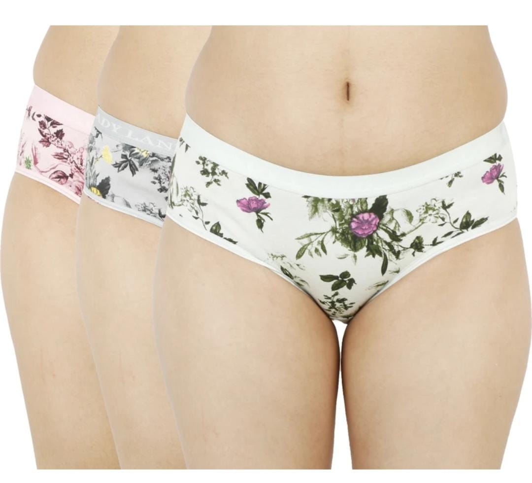 3-Pack Women’s Seamless Panties - Multicolor