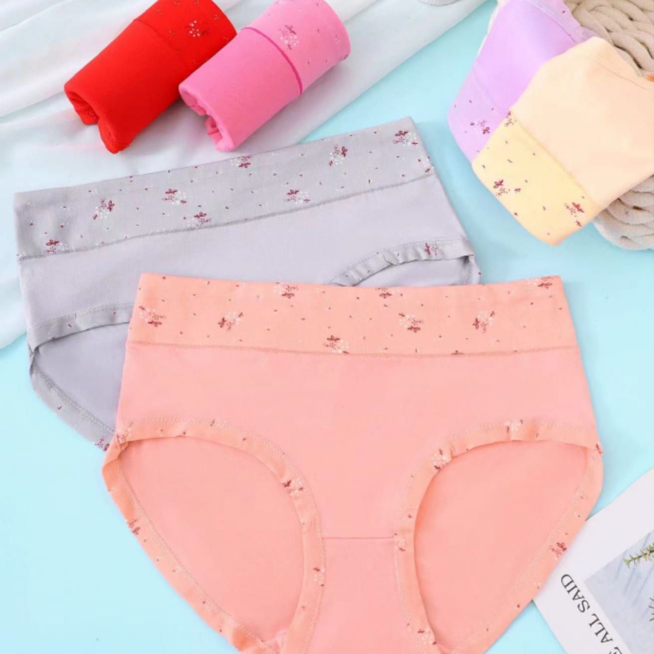 Women’s JYE Multicolor Panties – Pack Of 5, Free Size (26–34 Inch Waist)