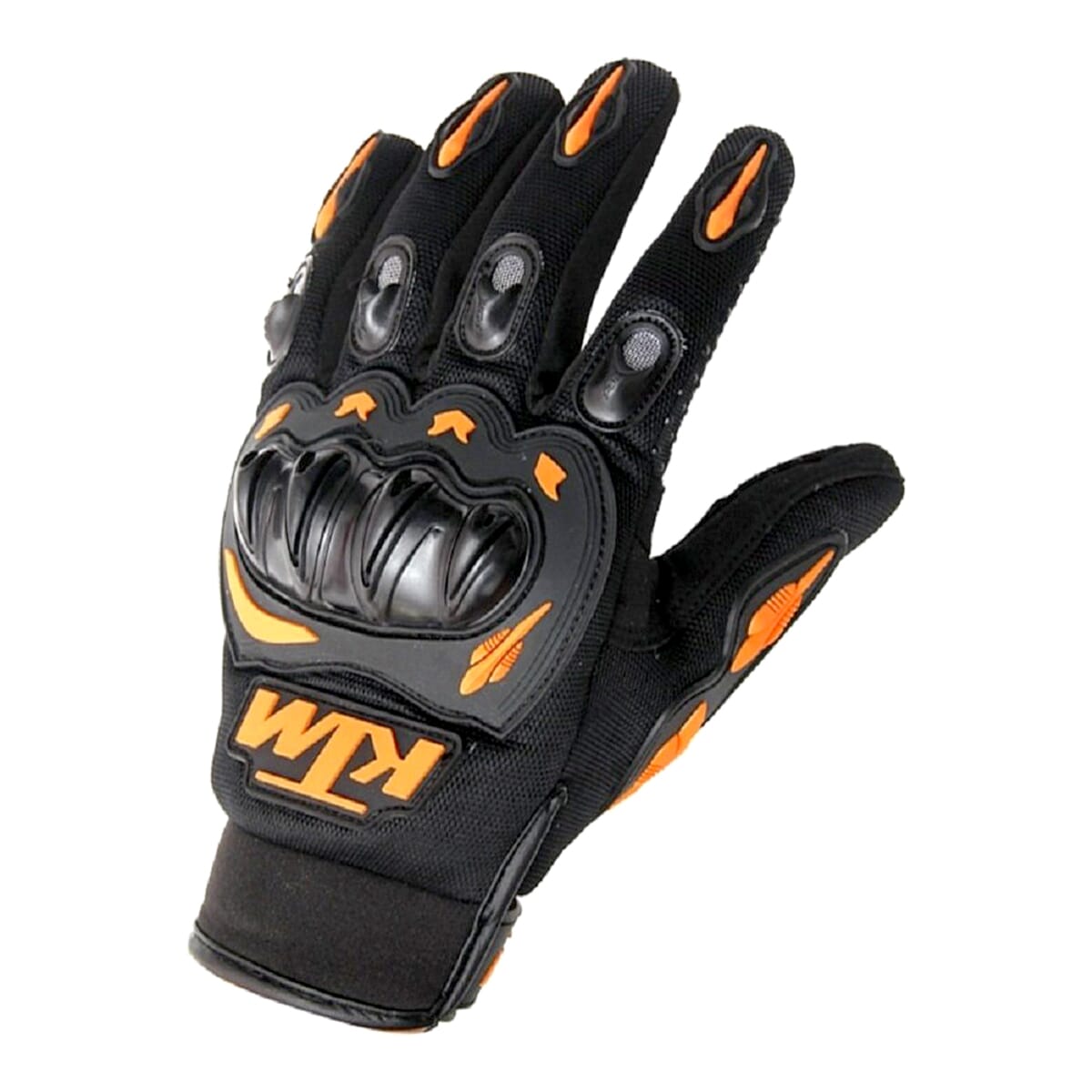 KTM Biker Motorcycle Riding Gloves for Racing & Protection For Men - Multicolor - Medium Size
