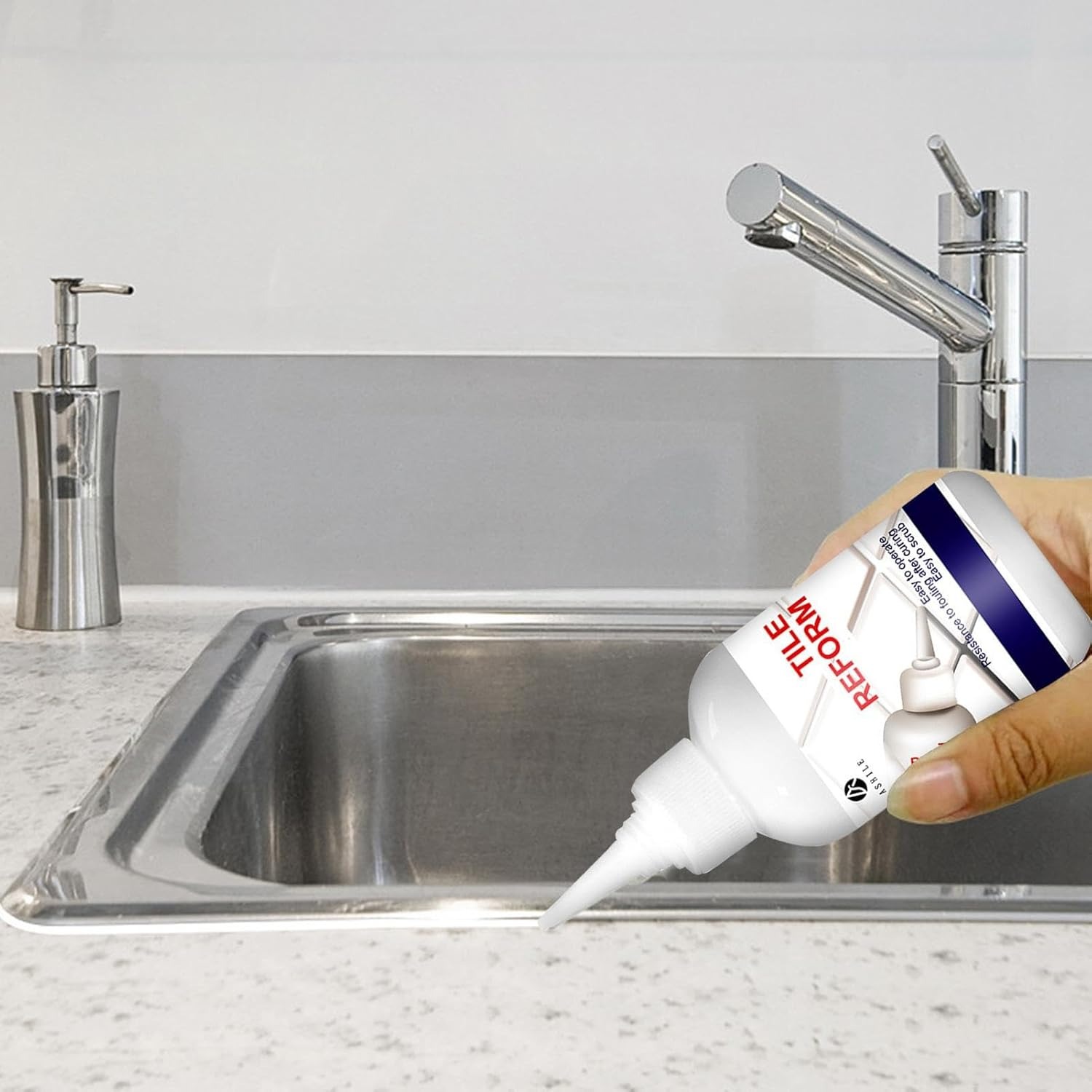 Waterproof Silicone Gap Filler – Crack Sealant for Tiles Sink 120Grams