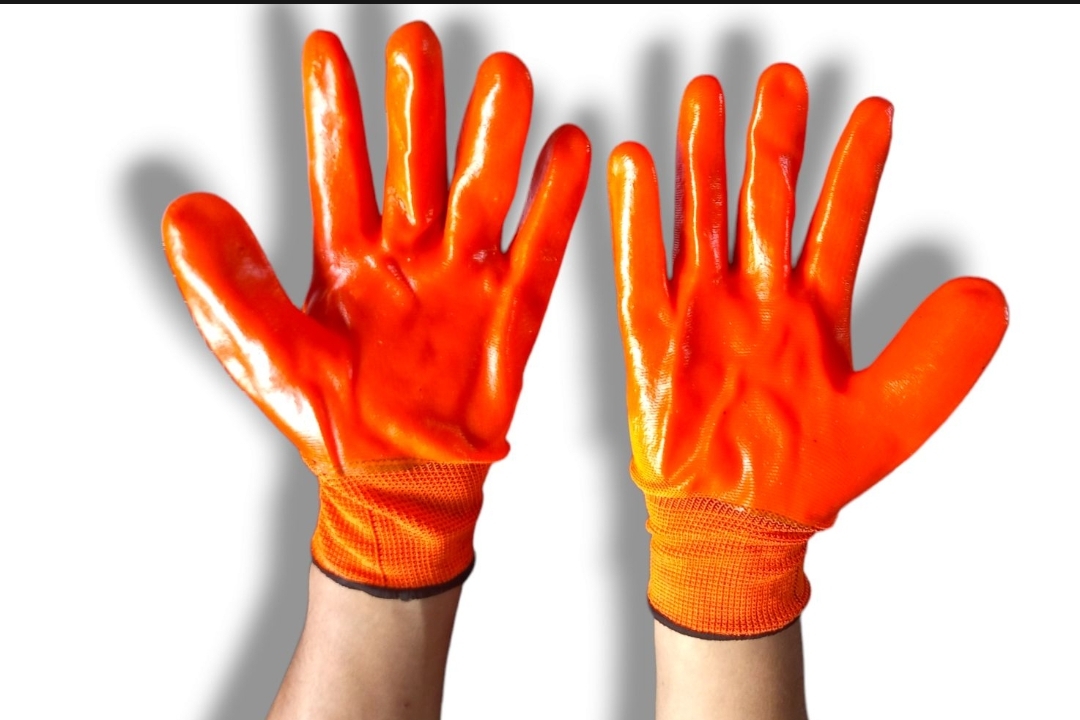 Labor Gloves For Indoor/ Outdoor Work - Orange (28/32)