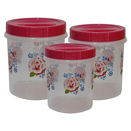 3 Pieces Plastic Containers