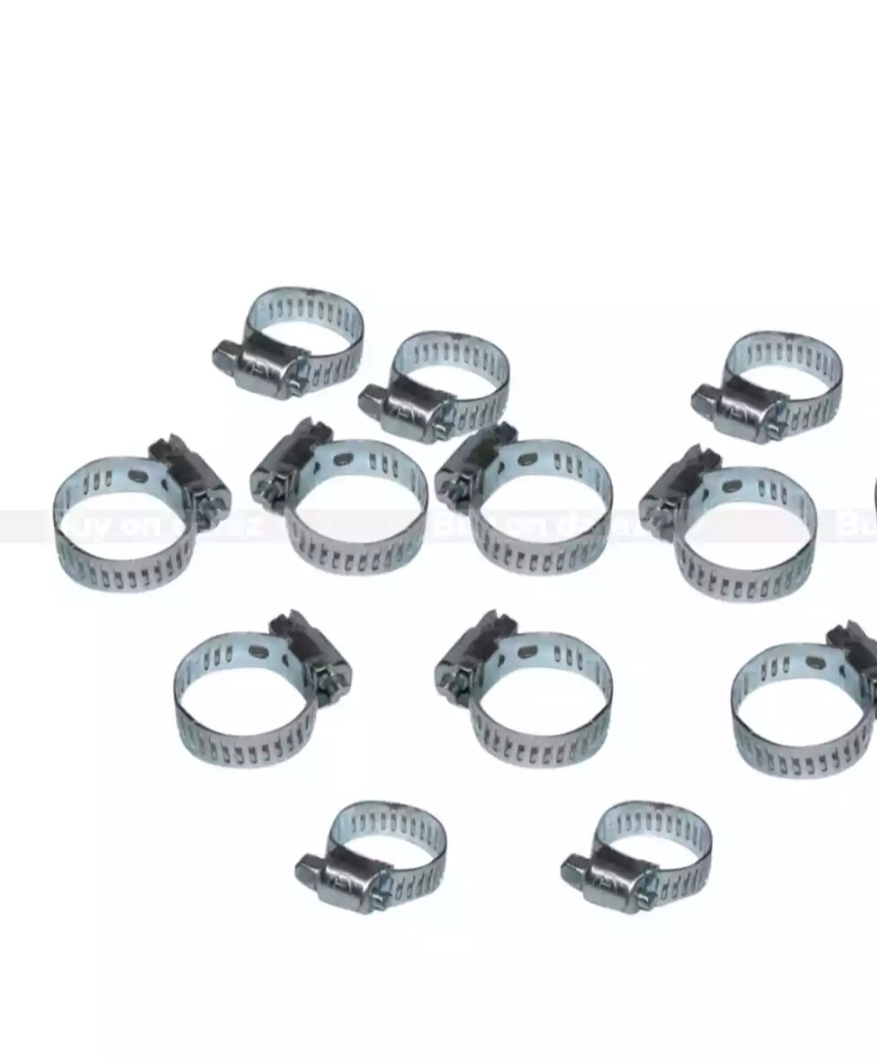 12 Piece Hose Clamp - Steel
