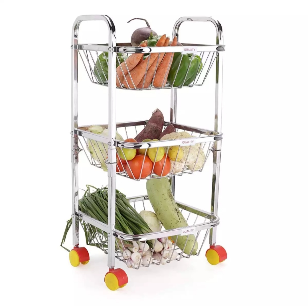 3 Story Fruit And Vegetable Rack / Trolly