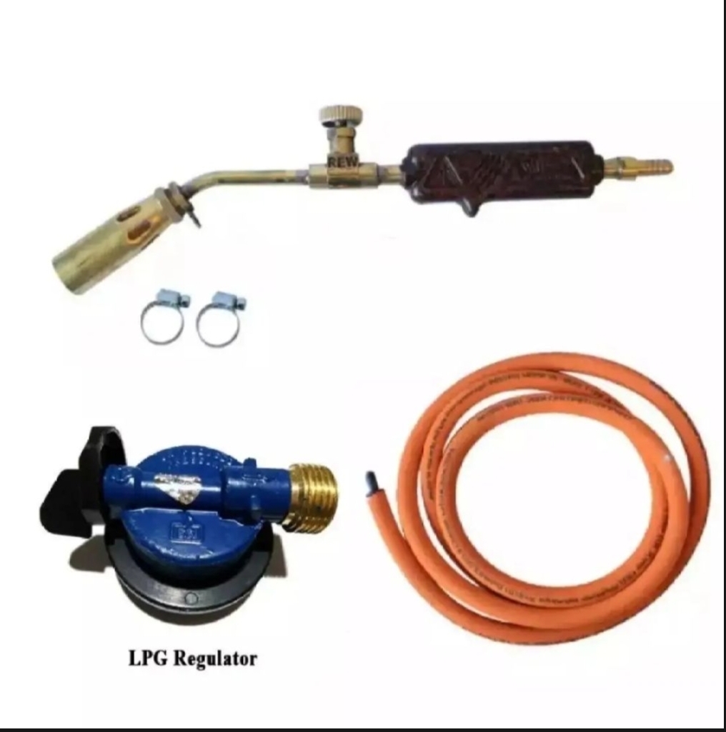 LPG Gas Gun Original Full Set - Orange