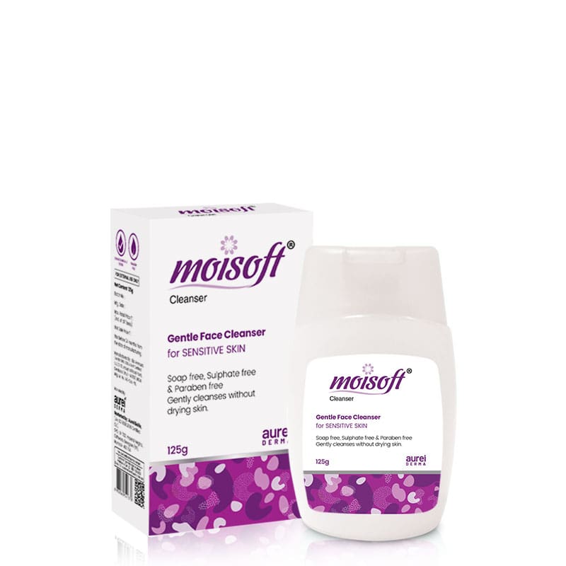 Moisoft Gentle Face Cleanser - 125g