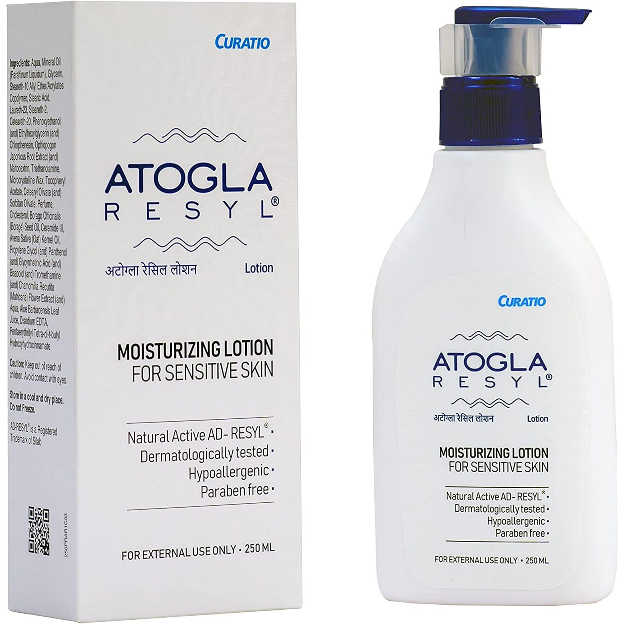 Atogla Resyl Lotion For Sensitive Skin - 250ml