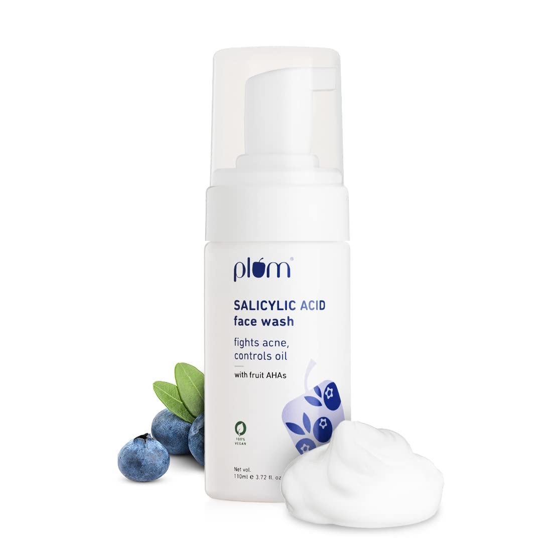 Plum Salicylic Acid Foaming Face Wash - 110ml
