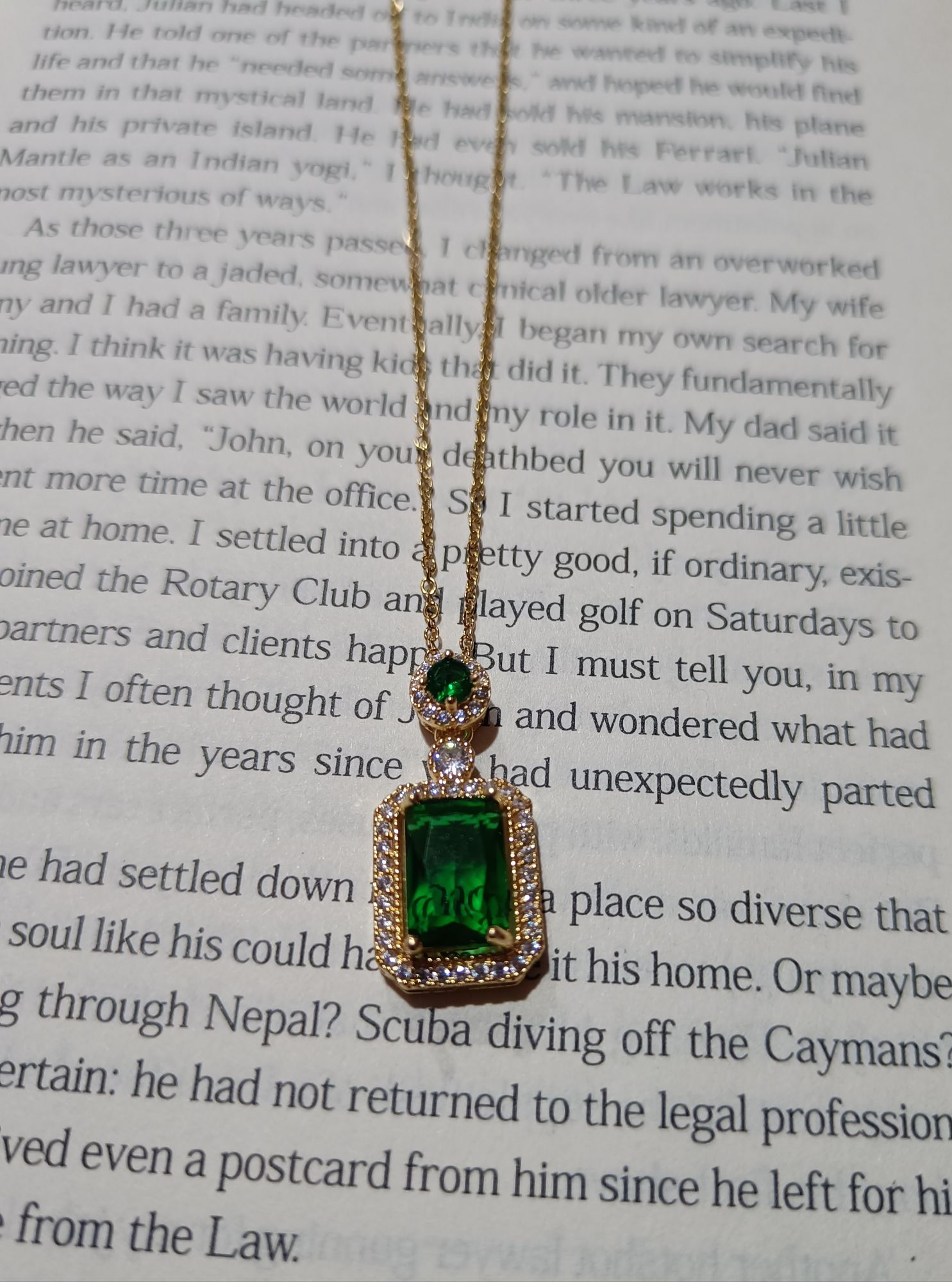 Emerald Pendant For Women