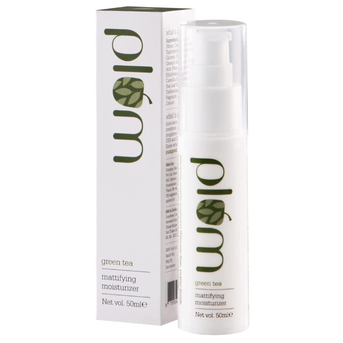 Plum Green Tea Mattifying Moisturizer - 50ml