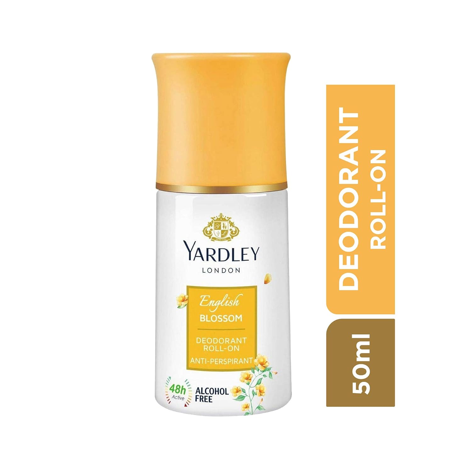 Yardley English Blossom Deodorant Roll - 50ml