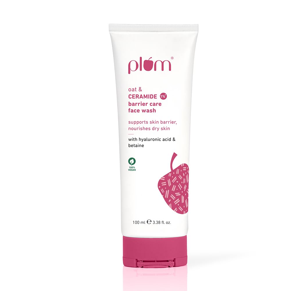 Plum Oat & Ceramide 1% Barrier Care Face Wash - 100ml