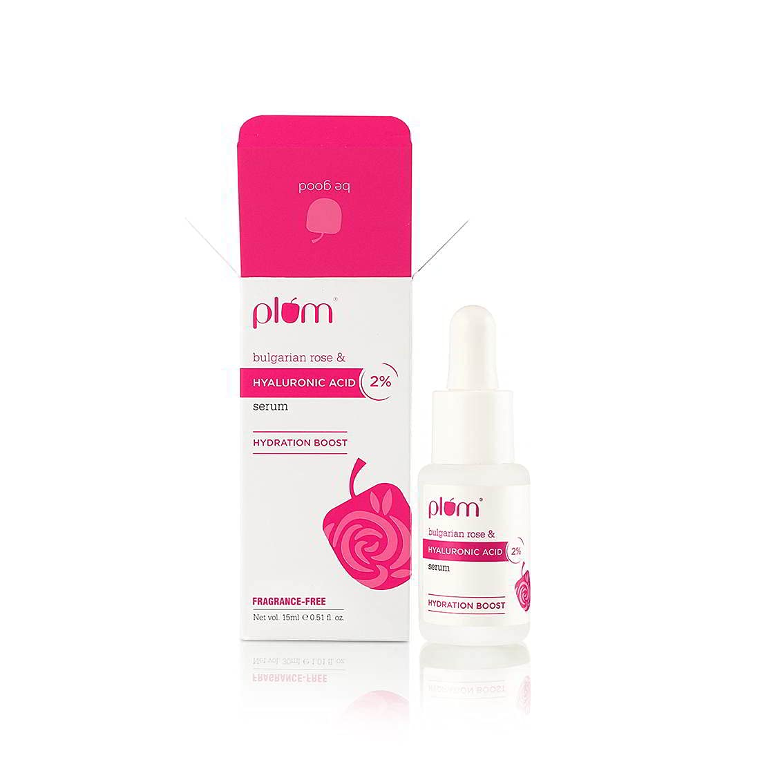 Plum 2% Hyaluronic Acid Serum With Bulgarian Rose - 30ml