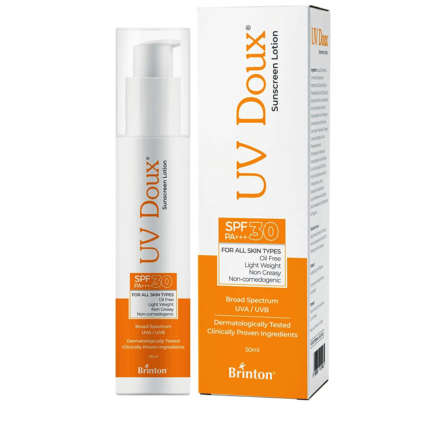 UV Doux Sunscreen SPF 30 PA+++, 50ml