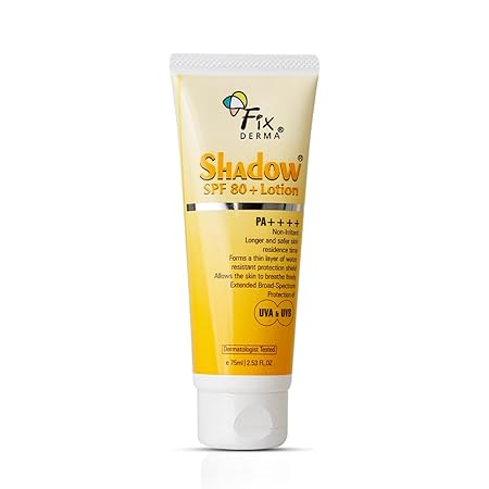 Fixderma Shadow Sunscreen SPF 80+ Lotion - 75 ml