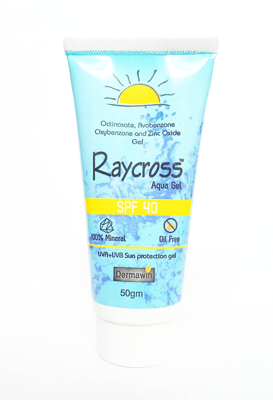 Raycross Aqua Gel Spf-40 UVA+UVB Sun Protection - 50gm