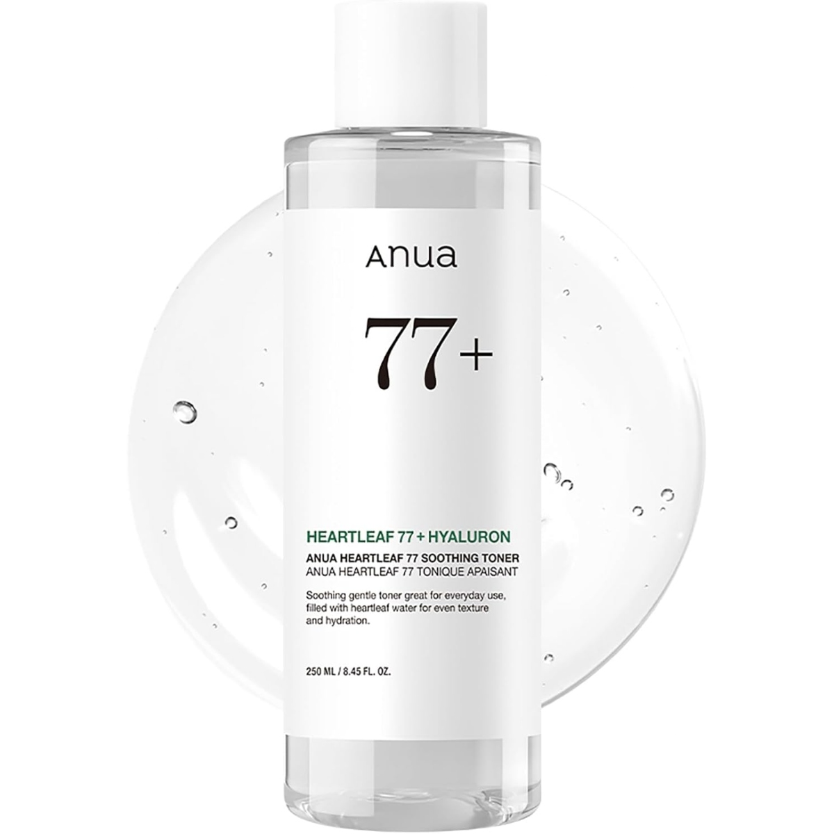 Anua Heartleaf 77 Soothing Toner | Calming & pH-Balancing Hydration - 250ml