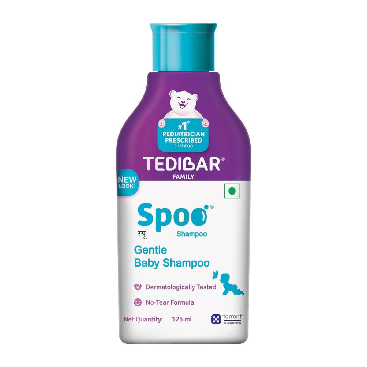 Spoo No-Tear Formula Baby Shampoo - 125ml
