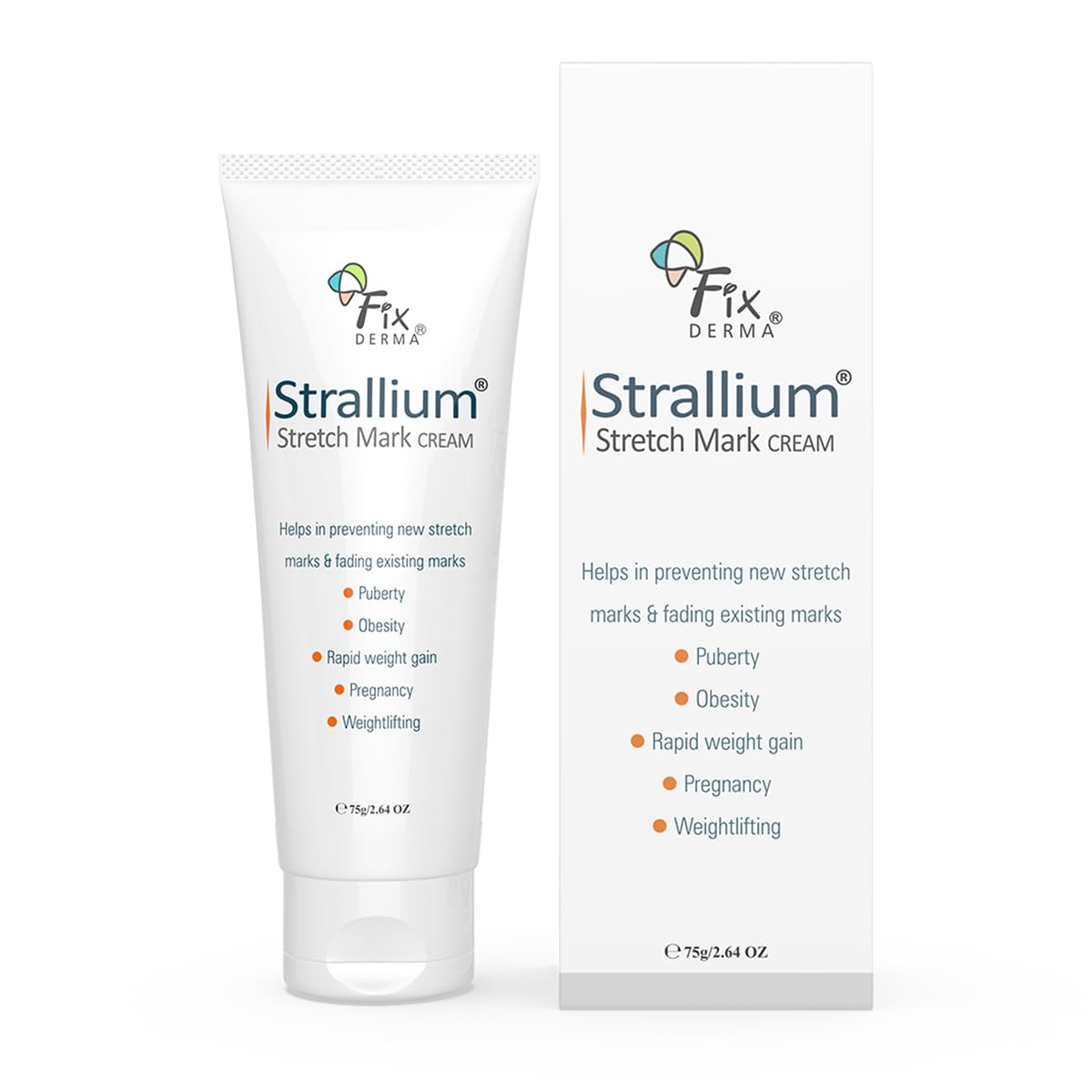 Fixderma Strallium Stretch Mark Cream - 75g
