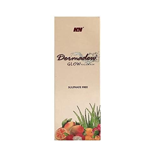 Dermadew Glow Facewash, Sulphate Free - 100ml