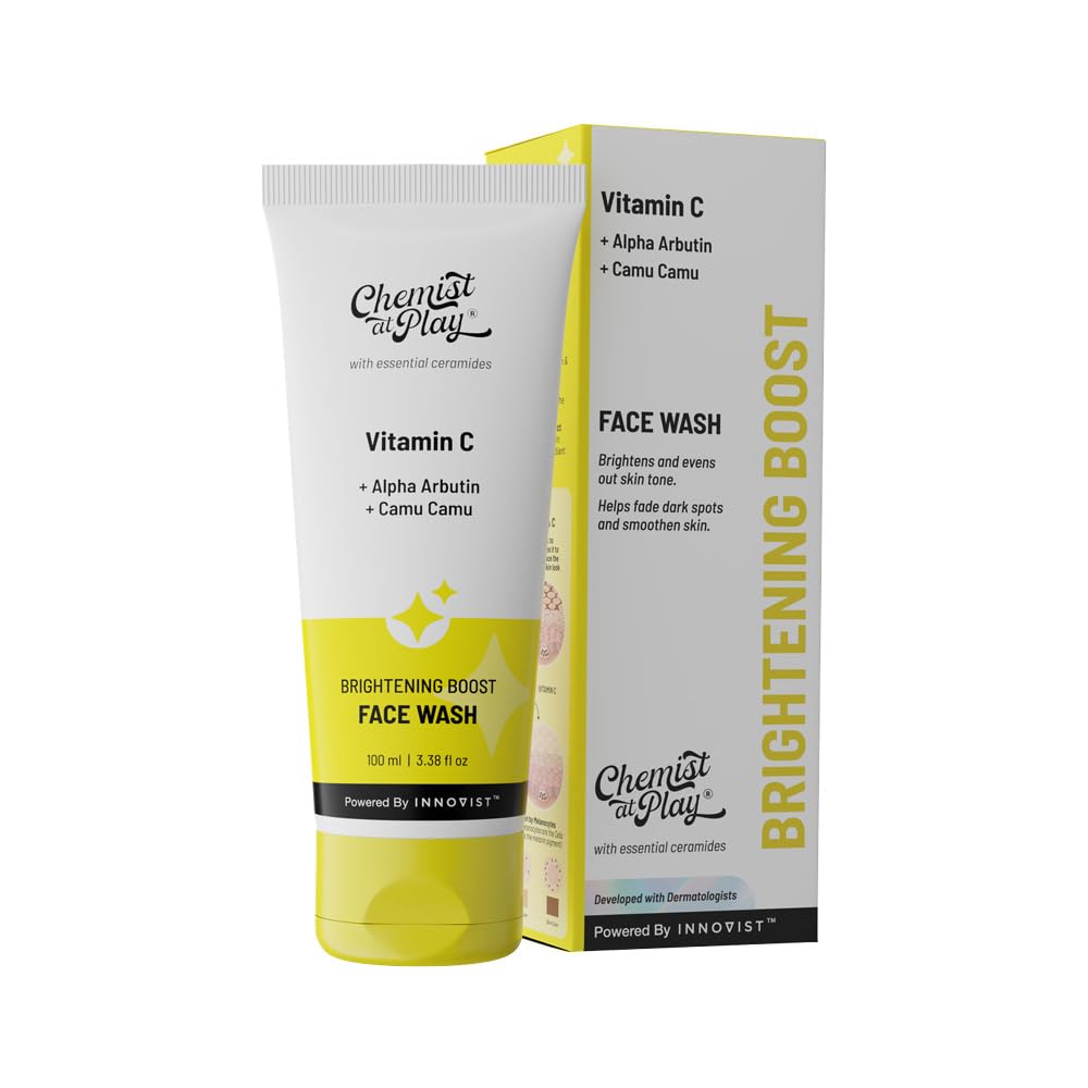 Chemist at Play Brightening Boost Face Wash with 30x Vitamin C - 100ml