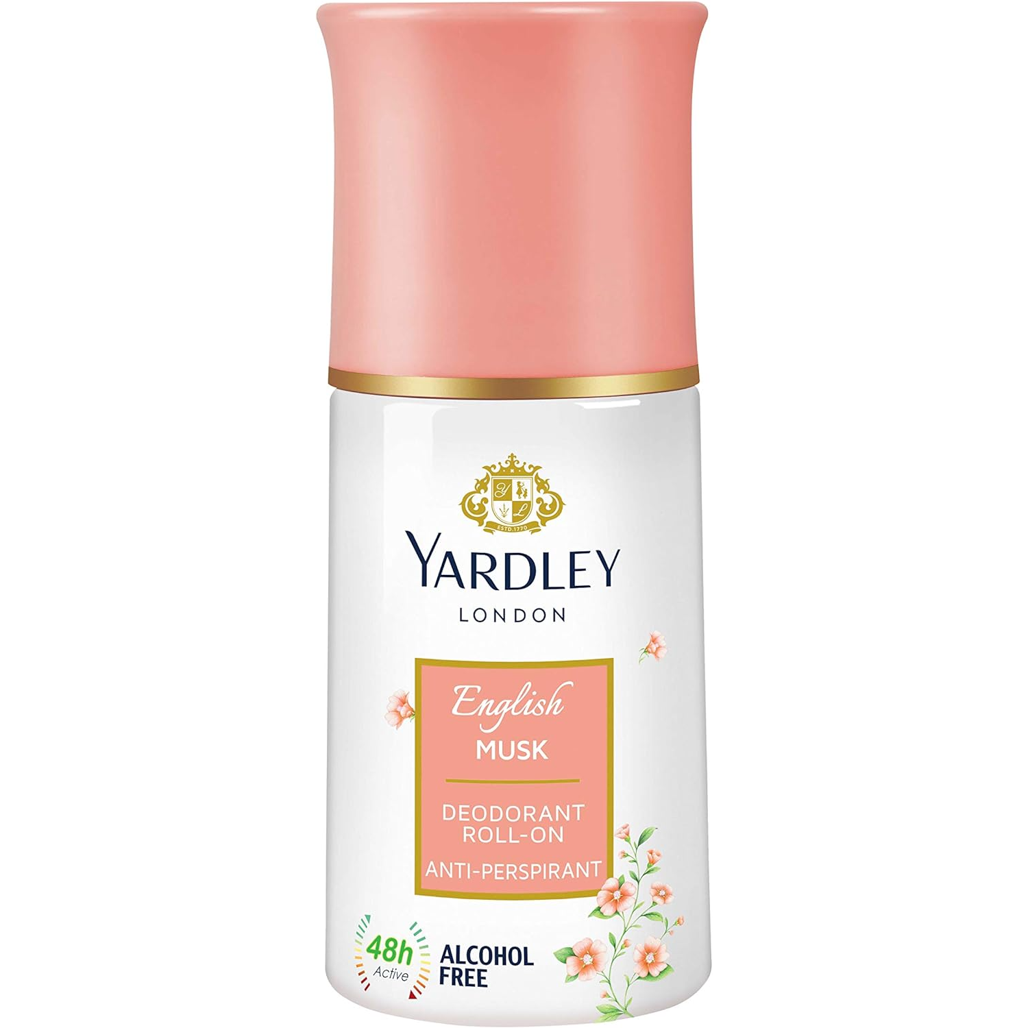 Yardley English Musk Deodorant Roll - 50ml