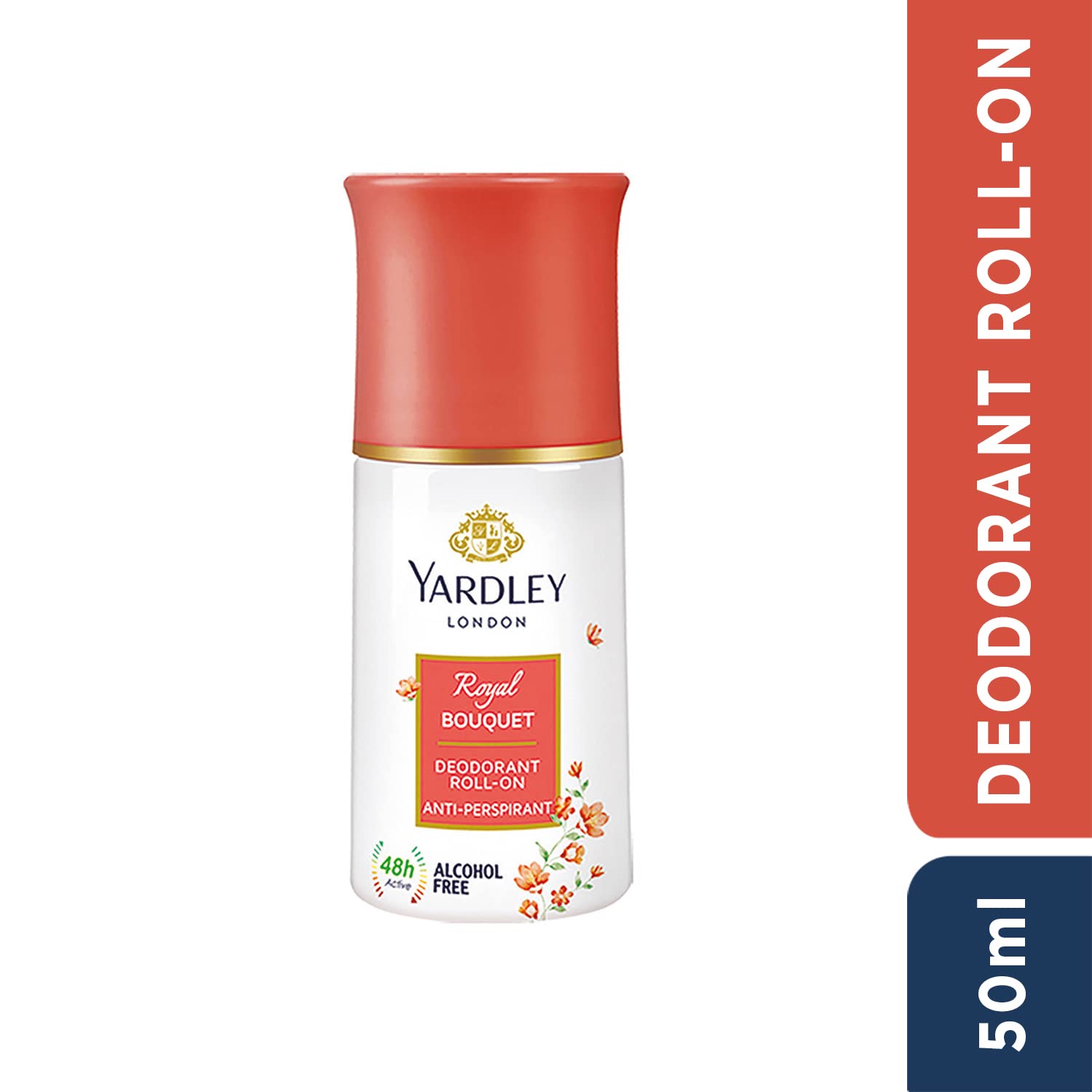 Yardley Royal Bouquet Deodorant Roll On for Women - 50ml