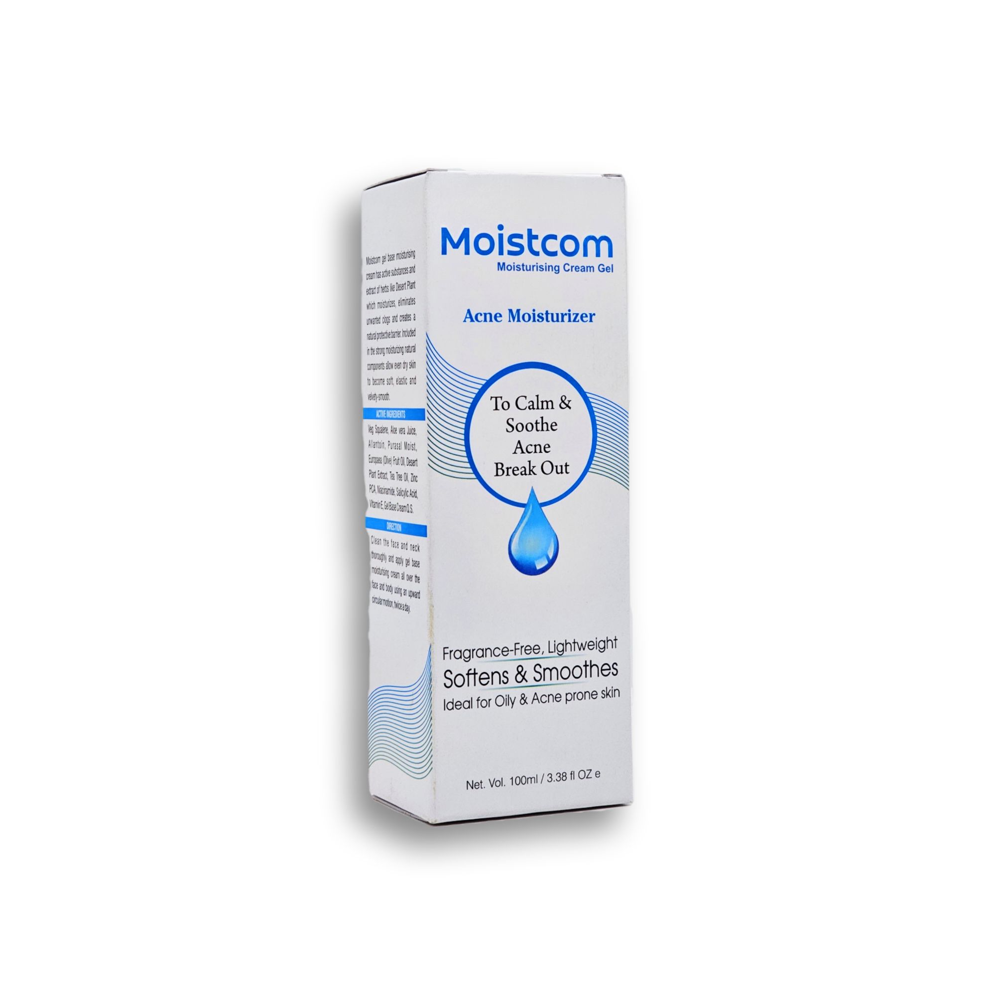 Moistcom Acne Moisturizing Cream Gel - 100g