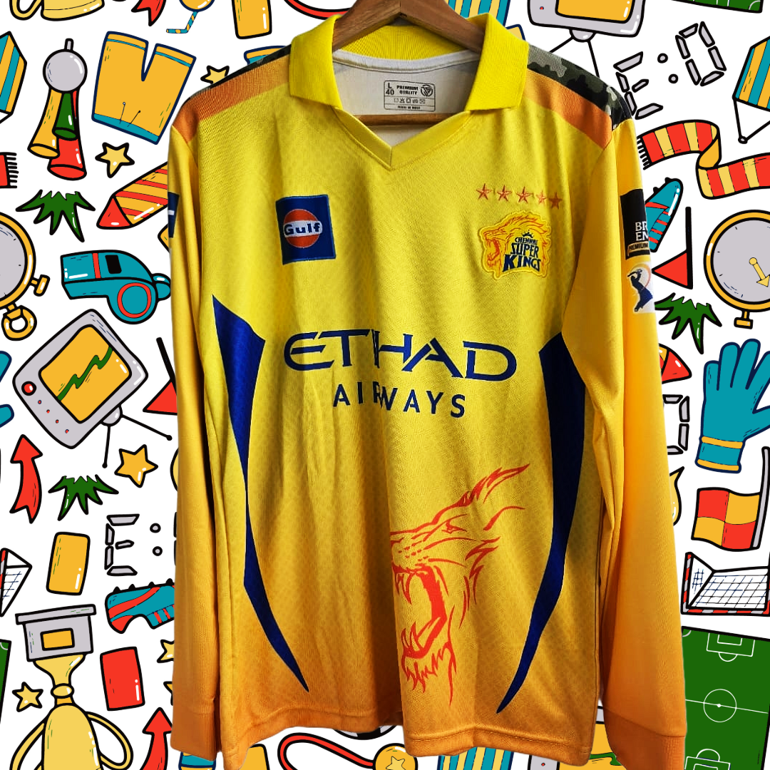 CSK Full Sleeve Jersey 2025 For Women