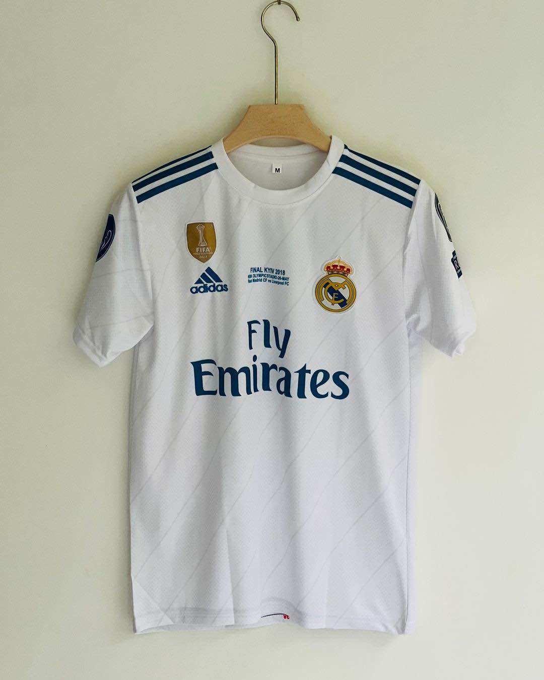 Real Madrid 2018 Final Vintage Kit For Men