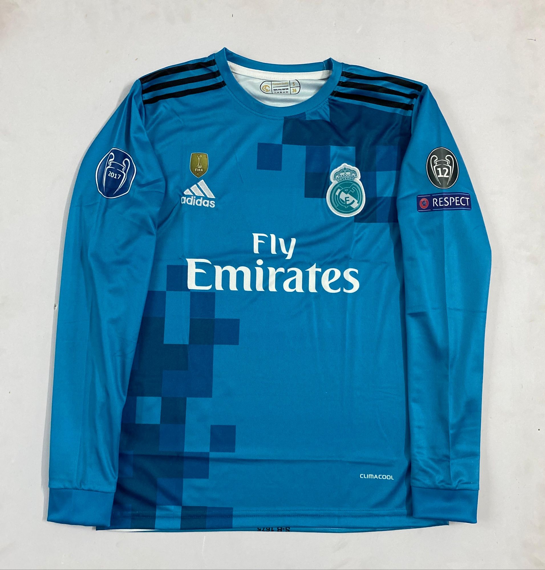 Real Madrid 2017 Bicycle Full Jersey For Men