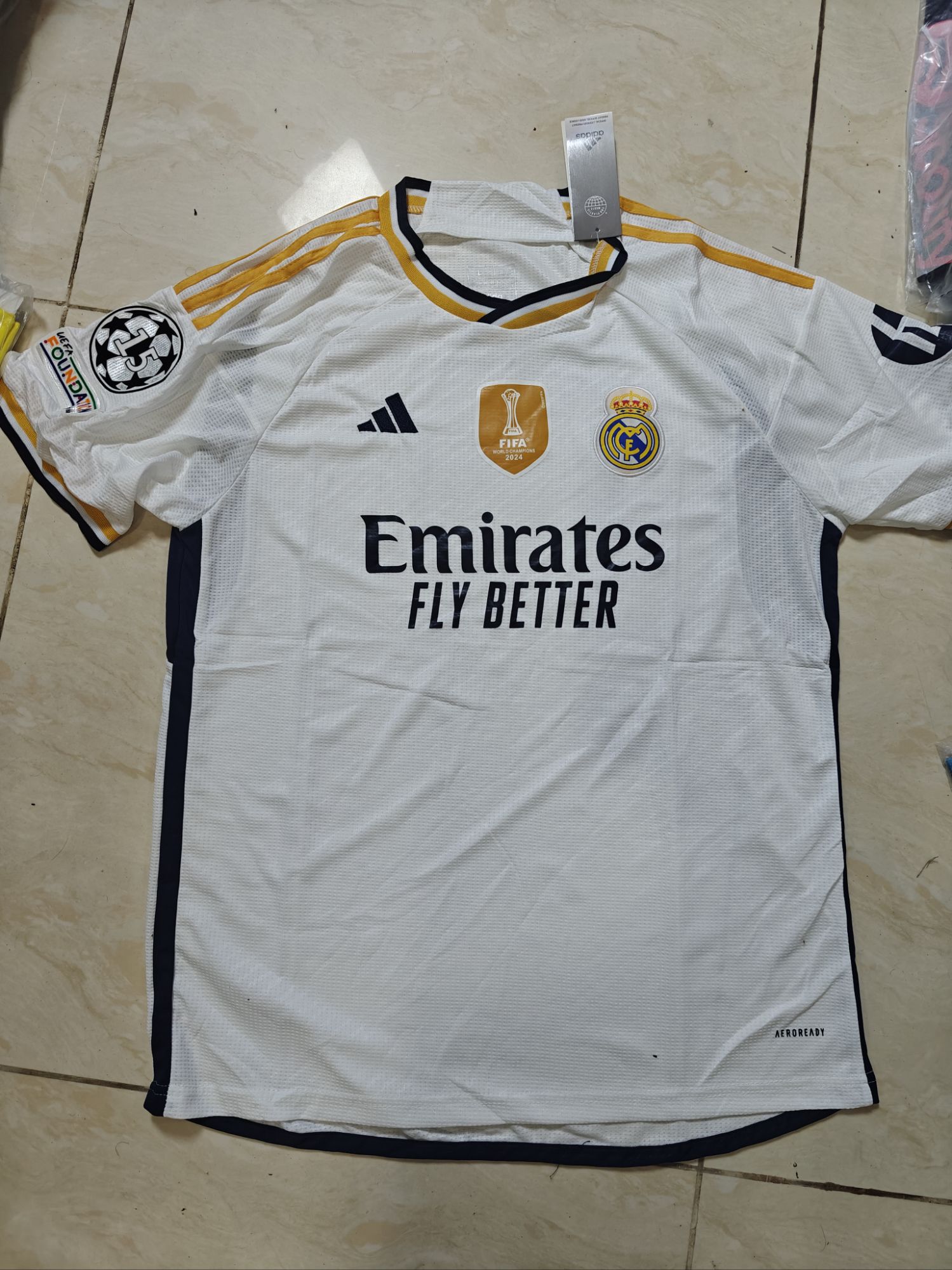Real Madrid 2023 Home Replica For Men