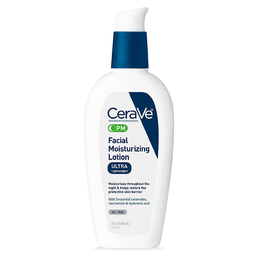 CeraVe Pm Facial Moisturizing Lotion Ultra Light Weight - 89ml