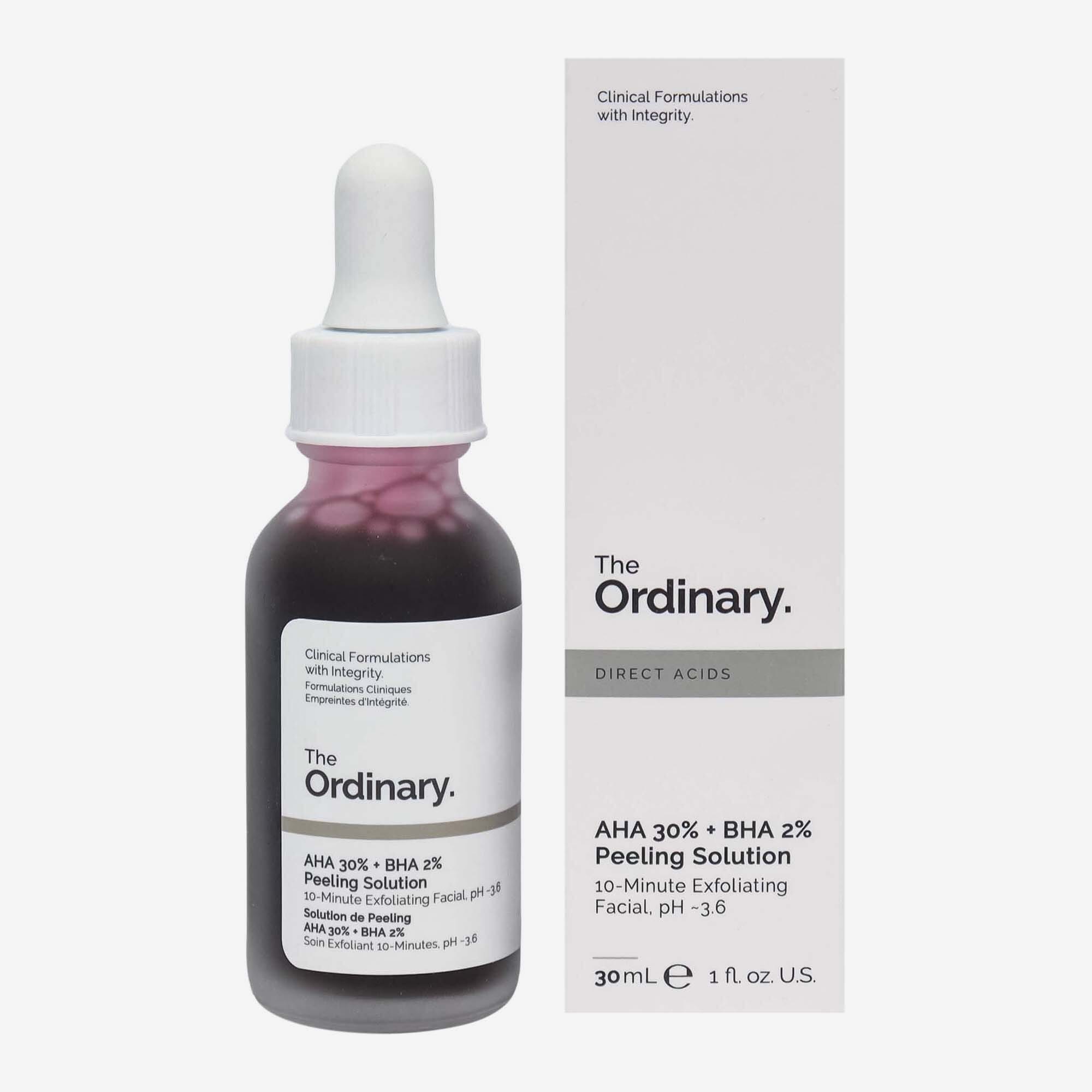 The Ordinary AHA 30% + BHA 2% Peeling Solution - 30ml