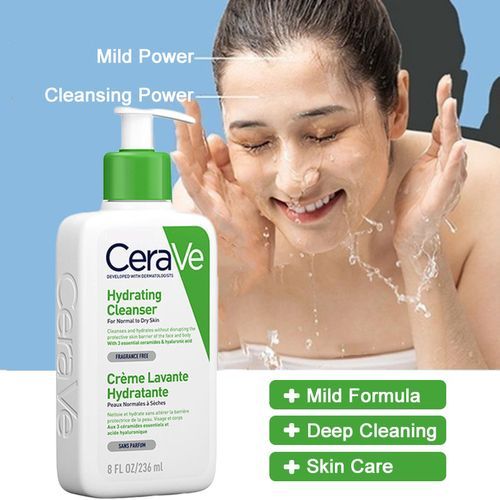 CeraVe Hydrating Facial Cleanser - 236ml (France)