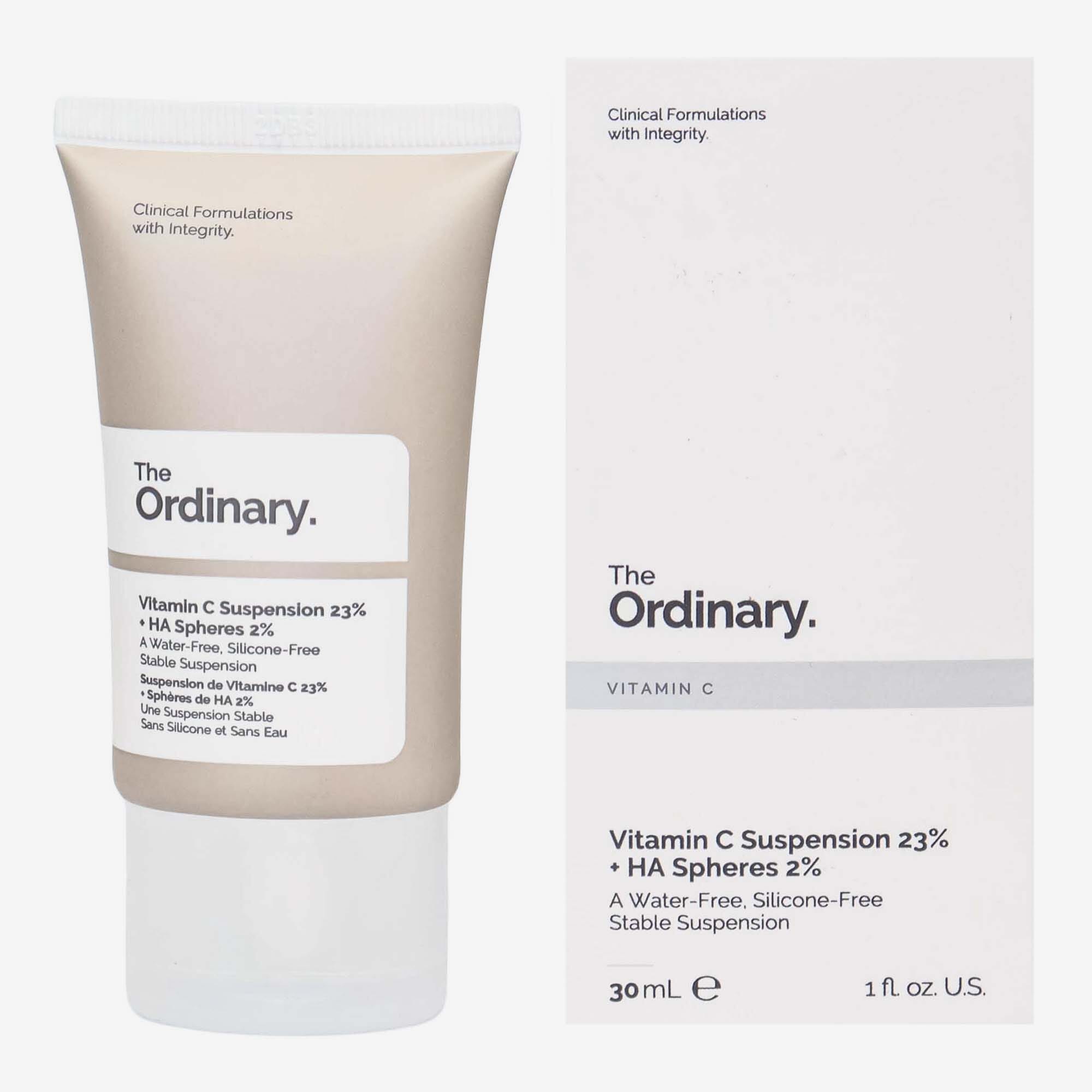 The Ordinary Vitamin C Suspension 23% + HA Spheres 2% 30ml
