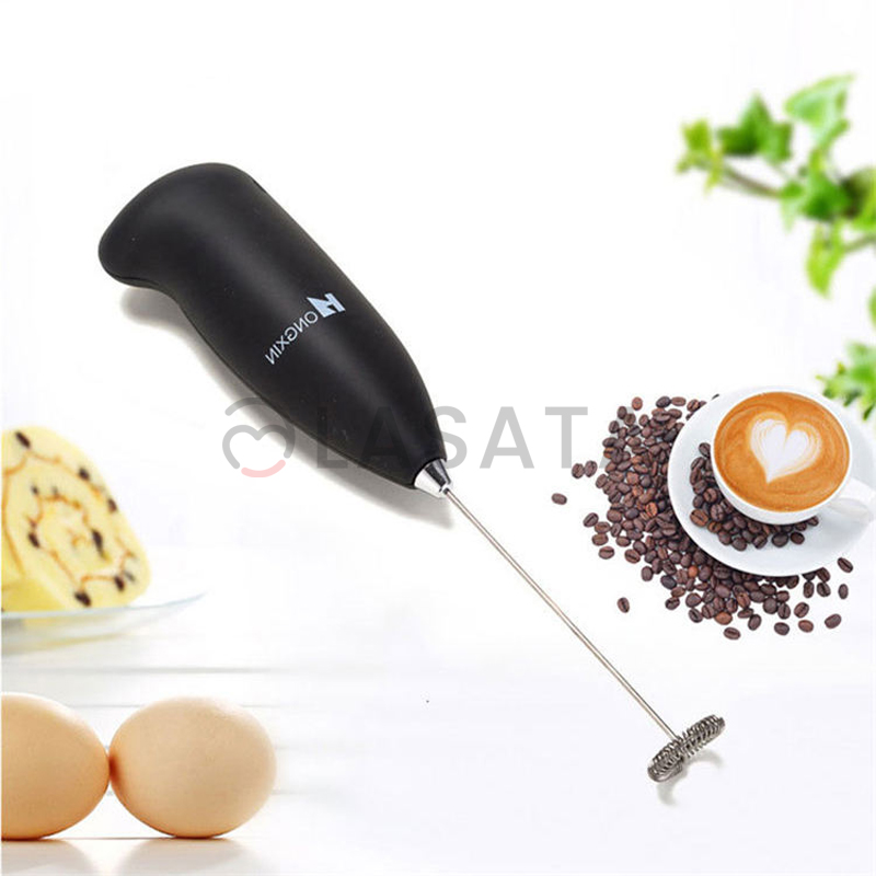 Multipurpose Battery Operated Portable Milk Frother/Coffee Blender